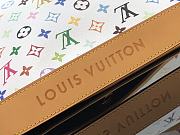 Louis Vuitton Delight Tote GM In White M40354 Size 46x30x13cm - 3