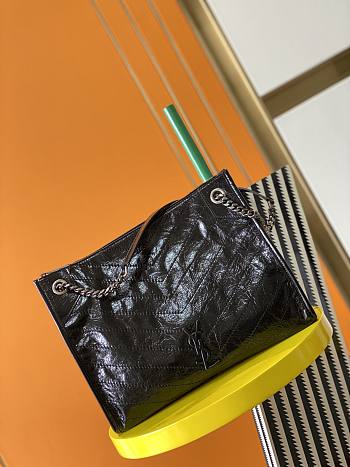 YSL Large Niki Shopping Bag In Black 577998 Size 33x27x11.5cm