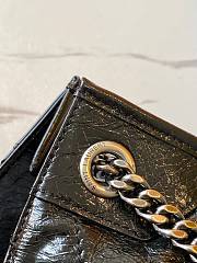 YSL Large Niki Shopping Bag In Black 577998 Size 33x27x11.5cm - 3
