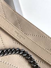 YSL Large Niki Shopping Bag In Beige 577998 Size 33x27x11.5cm - 2