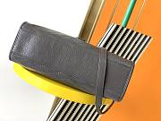 YSL Large Niki Shopping Bag In Grey 577998 Size 33x27x11.5cm - 6