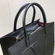 Valentino Garavani Vlogo Walk Tote Bag In Black WB0H2 Size 31x27x16cm - 6