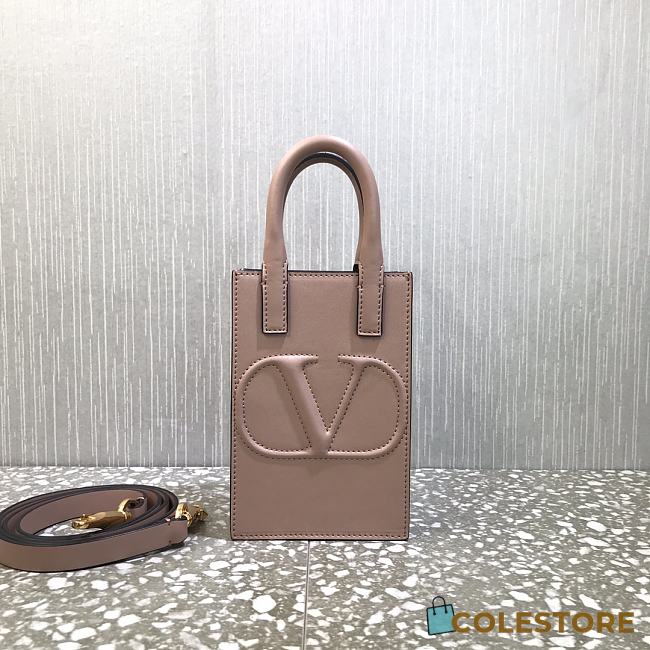 Valentino Garavani Vlogo Walk Mini Tote Size 20x10x21cm - 1