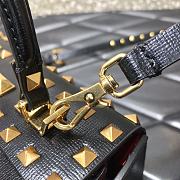 Valentino Garavani Rockstud Alcove Top-Handle Bag WW2B0 Size 19x12x8cm - 6