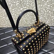Valentino Garavani Rockstud Alcove Top-Handle Bag WW2B0 Size 19x12x8cm - 4
