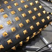 Valentino Garavani Rockstud Alcove Top-Handle Bag WW2B0 Size 19x12x8cm - 2