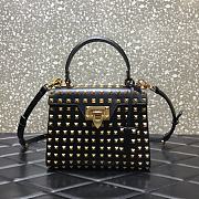 Valentino Garavani Rockstud-Embellished Tote Bag WB0J7 Size 22x17x9cm - 1