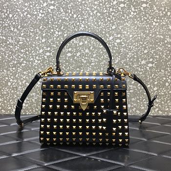 Valentino Garavani Rockstud-Embellished Tote Bag WB0J7 Size 22x17x9cm