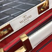 Valentino Garavani Rockstud Alcove Medium Tote Bag WW2B0 Size 23x20x6cm - 4