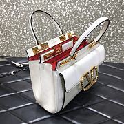 Valentino Garavani Rockstud Alcove Medium Tote Bag WW2B0 Size 23x20x6cm - 3