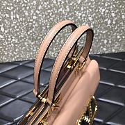 Valentino Garavani Rockstud Alcove Medium Tote Bag In Beige WW2B0 Size 23x20x6cm  - 5