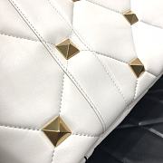 Valentino Garavani Roman Stud Tote Bag Size 40x27x17cm - 4
