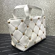 Valentino Garavani Roman Stud Tote Bag Size 40x27x17cm - 2