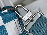 Louis Vuitton Keepall 45 Bandoulière In Blue Size 45x27x20cm - 4