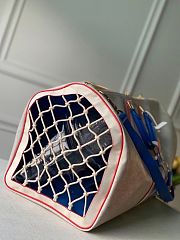 Louis Vuitton Basketball Keepall In White 55 Size 55x26x20cm - 4