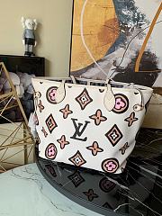 Louis Vuitton Neverfull MM In Creme M45819 31cm - 5