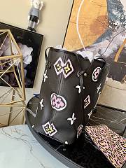 Louis Vuitton Neverfull MM In Black M45819 31cm - 3