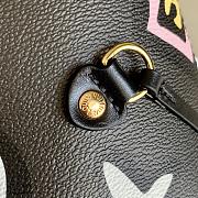 Louis Vuitton Neverfull MM In Black M45819 31cm - 4