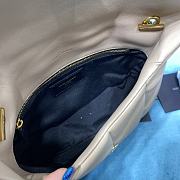 YSL LouLou Puffer Shoulder Bag In Light Brown 62033 Size 23x15.5x8.5cm - 6
