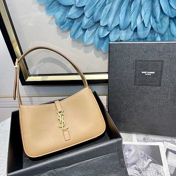 YSL Le5A7 Hobo Bag In Brown 65722 Size 24.5x16x6cm