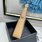 YSL Le5A7 Hobo Bag In Brown 65722 Size 24.5x16x6cm - 5