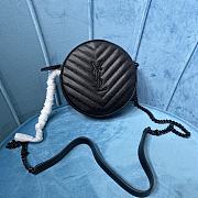 YSL Vinyle Quilted Bag 61043 Size 17x17x5.5cm - 1
