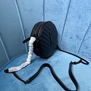 YSL Vinyle Quilted Bag 61043 Size 17x17x5.5cm - 3