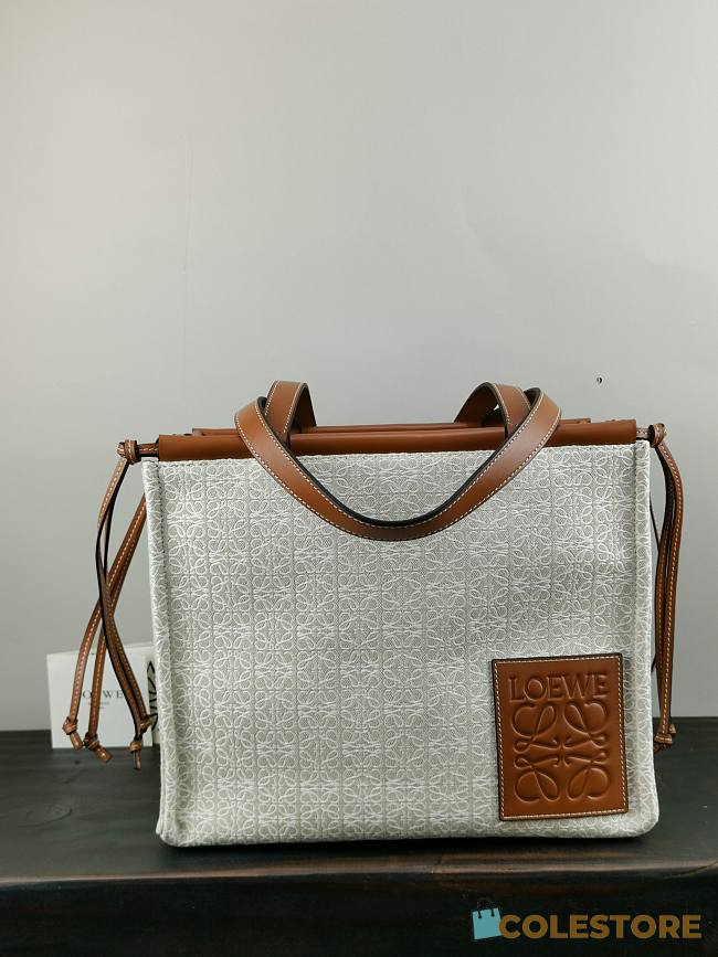 Loewe Cushion Tote Bag 21267 Size 32x24x16cm - 1