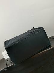 Loewe Cushion Tote Bag In Black 21267 Size 32x24x16cm - 2