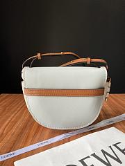Loewe Small Gate Crossbody Bag In Lite Blue 26167 Size 25x18x10cm - 2