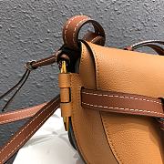Loewe Small Gate Crossbody Bag In Brown 26167 Size 25x18x10cm - 6