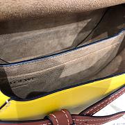 Loewe Small Gate Crossbody Bag In Khaki 26167 Size 25x18x10cm - 2