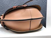 Loewe Small Gate Crossbody Bag In Light Brown 26167 Size 25x18x10cm - 4