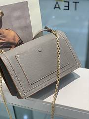 Loewe Ladies Barcelona Shoulder Bag In Grey Size 24x15x8cm - 2