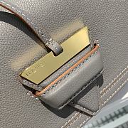 Loewe Ladies Barcelona Shoulder Bag In Grey Size 24x15x8cm - 4