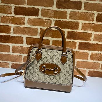 Gucci Lady Horsebit Small Handle Bag 62122 Size 25cm