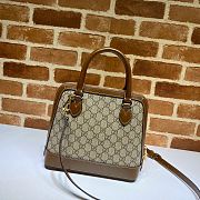 Gucci Lady Horsebit Small Handle Bag 62122 Size 25cm - 3