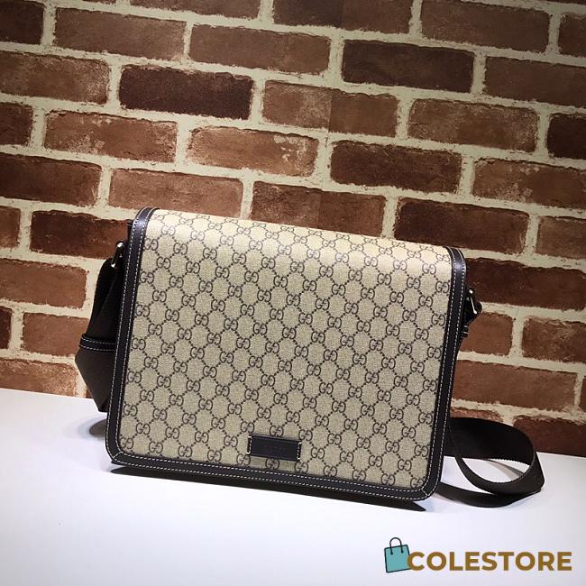 Gucci GG Supreme Flap 47413 Size 33x24x10cm - 1