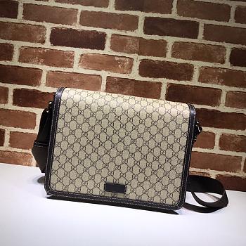 Gucci GG Supreme Flap 47413 Size 33x24x10cm
