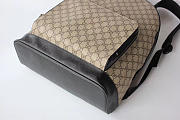 Gucci GG Supreme Backpack 406370 Size 31.5x41x14.5cm - 4