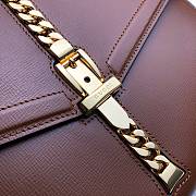Gucci 1969 Small Handle Bag In Brown 602781 Size 26x19x10.5cm - 5