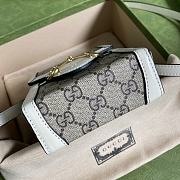 Gucci Horsebit 1955 Mini Bag 625615 Size 11.5x17x4cm - 6