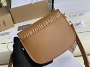 Dior Bobby Bag In Brown Leather M8010 Size 18x14x5cm - 3