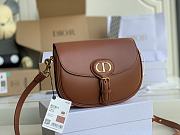 Dior Bobby Bag In Brown M8010 Size 22x17x6cm - 5