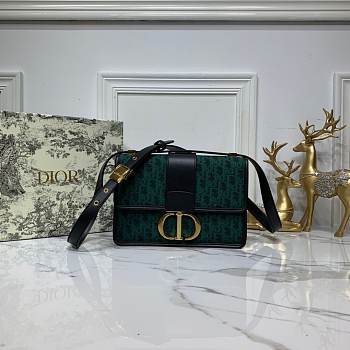 Dior 30 Montaigne Chain Bag In Green M9208 Size 24×17×8cm