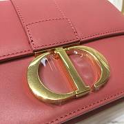 Dior 30 Montaigne Chain Bag In Wine M9208 Size 24×17×8cm - 2