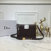 Dior 30 Montaigne Chain Bag In Dark Wine M9208 Size 24×17×8cm - 5