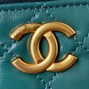 Chanel Small Classic Box 20 In Blue - 4
