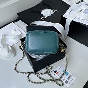 Chanel Small Classic Box 20 In Blue - 3