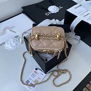 Chanel Small Classic Box 20 In Beige - 6